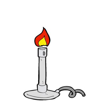 Basit bir döngü çizgi film bunsen yakıcı