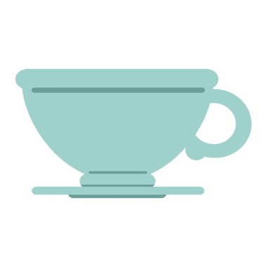 Basit bir döngü animasyon kahve fincanı