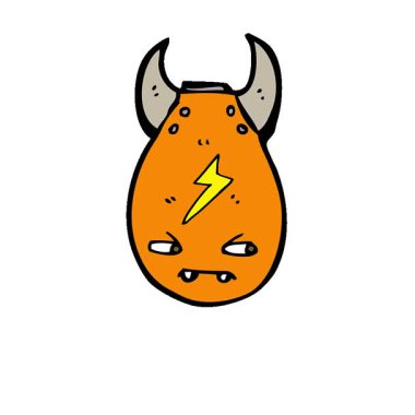 Basit bir çizgi film bombası.