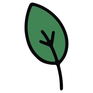 Basit bir döngü canlandırması basit bir yaprak çizimi