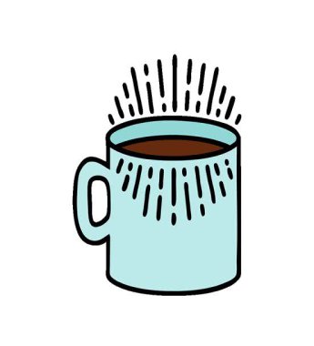 Geleneksel kahve tarzında basit bir döngü dövmesi.