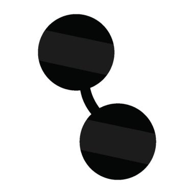 Basit bir döngü canlandırmalı güneş gözlüğü grafik vektör resimleme simgesi