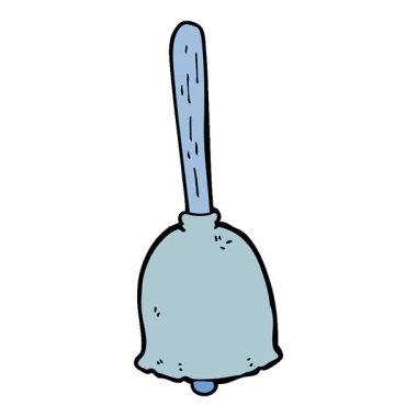 Basit bir çizgi film çanı.