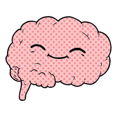 Basit bir döngü çizgi film beyni.