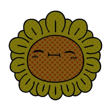 Basit bir çizgi roman tarzı çizgi film karakteri.