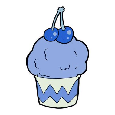 Basit bir çizgi film animasyon keki.