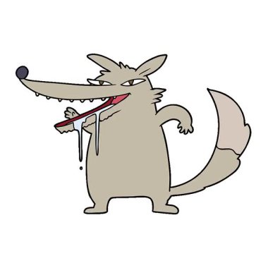 Basit bir döngülü aç çizgi film kurdu.