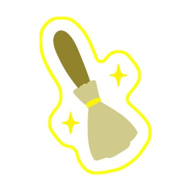 Basit bir döngülü sihirli süpürge süpürgesi.