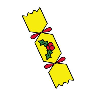 Basit bir noel krakerinin basit bir çizgi filmi.