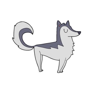 Basit bir çizgi film karakteri.