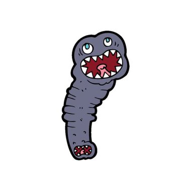 Basit bir çizgi film sülüğü.