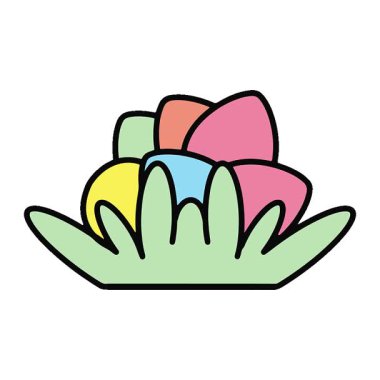 Basit bir döngülü sevimli paskalya yumurtası tasarımı