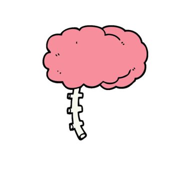 Basit bir döngü çizgi film beyni.