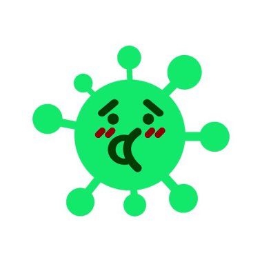 Basit bir döngü animasyon sinirsel konuşma virüsü.