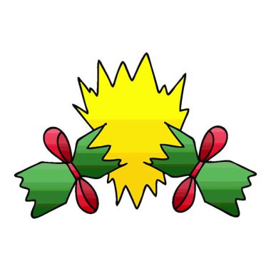 Basit bir döngü hareketli gölgeli çizgi film krakeri çekti.