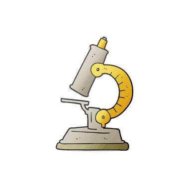 Basit bir döngü çizilmiş serbest çizim mikroskobu