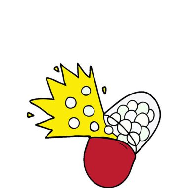 Basit bir çizgi film güçlü bir ilaç.