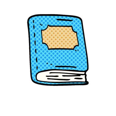 Basit bir çizgi film çizgi roman okuma kitabı.