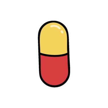 Geleneksel hap stilinde basit bir döngü dövmesi.