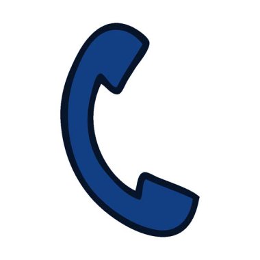 Basit bir döngü animasyon sevimli bir telefon karikatürü