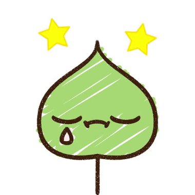 Basit bir döngü Canlandırılmış Yaprak Tebeşiri Çizimi