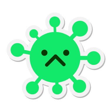 Basit bir döngü animasyonu basit bir virüs çıkartması