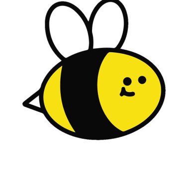 Basit bir döngülü sevimli arı animasyonu.