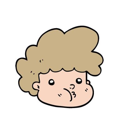 Basit bir çizgi film karakteri.