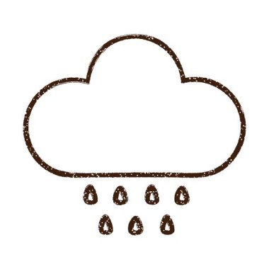 Basit bir döngü canlandırmalı Bulut Kömürü Çizimi