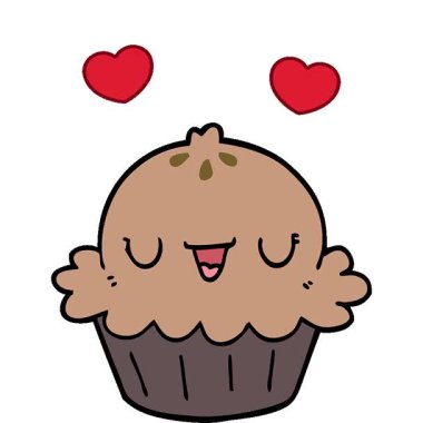 Basit bir döngülü sevimli çizgi film turtası.