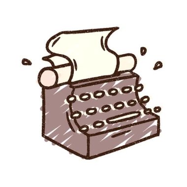 Basit bir döngü canlandırmalı Yazar Tebeşiri Çizimi