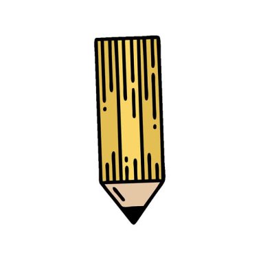 Geleneksel kalem stilinde basit bir döngü dövmesi.