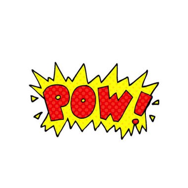 Basit bir çizgi film çizgi filmi karalaması.