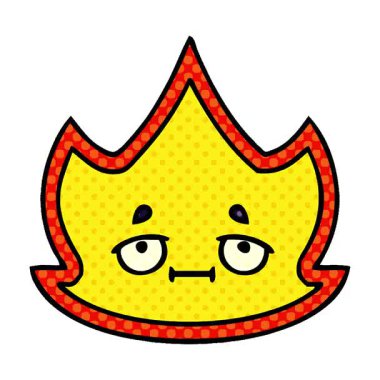 Basit bir çizgi roman tarzı çizgi film karakteri.