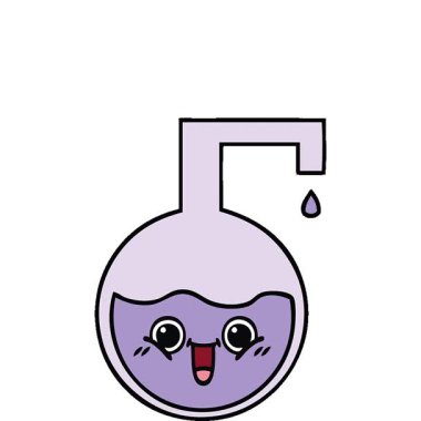 Basit bir bilim deneyinin basit bir çizgi filmi.