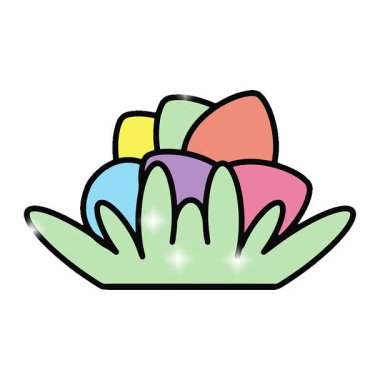 Basit bir döngülü sevimli paskalya yumurtası tasarımı