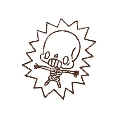 Basit bir elektrik şoku çizimi canlandırması