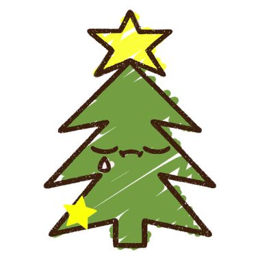 Basit bir döngü canlandırma Xmas ağacı