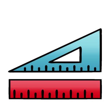 Bir matematik kümesinin basit bir döngü hareketli gölgelendirilmiş karikatürü