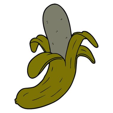 Basit bir döngü çizgi film muzu.