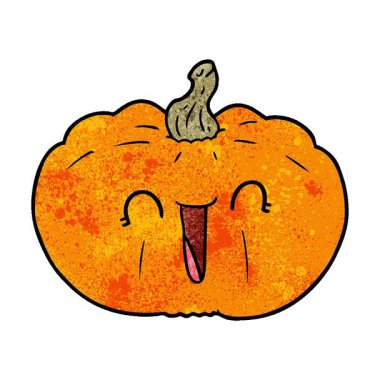 Basit bir çizgi film animasyonu balkabağı