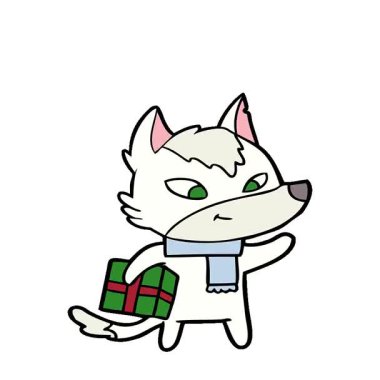 Basit bir döngülü çizgi film karakteri. Noel kurdu.