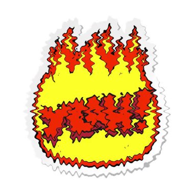 Evet çizgi filminin basit bir çizgi film sloganı.