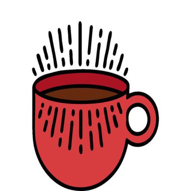 Geleneksel kahve tarzında basit bir döngü dövmesi.