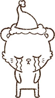 Ağlayan Ayı Kömürü Bir insan tarafından çizilmiş