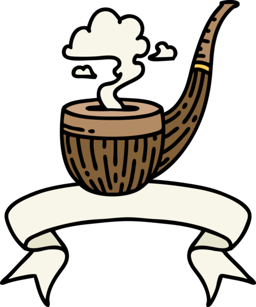 Bir insan tarafından çizilmiş sigara tiryakisi dövmesi.