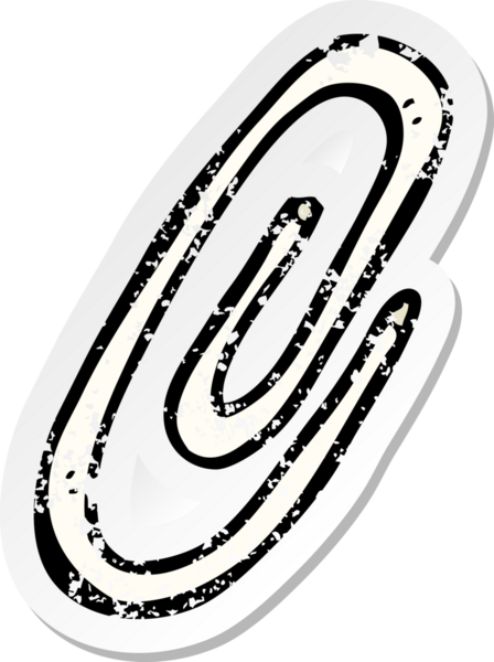 Bir insan tarafından çizilmiş bir karikatür atacının geriletilmiş yapıştırması.