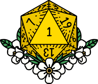 Retro Dövme Tarzı Doğal Zarlar Bir insan tarafından çizilmiş çiçek elementleri ile yuvarlanır