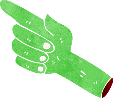 Bir insan tarafından çizilmiş el çizimi karikatür