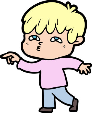 Bir insan tarafından çizilmiş garip bir adam.